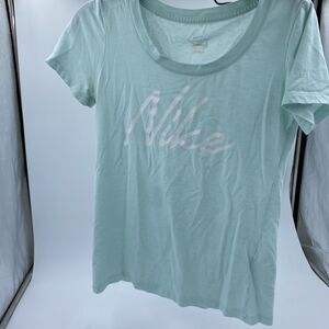 Nike Women's T-Shirt Dri-Fit Tee Graphic Logo Top Short Sleeve Crew Neck New